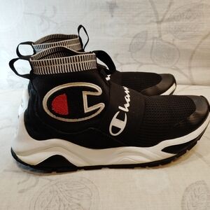 Champion Men's Rally Pro Knit Sock Top Sneakers